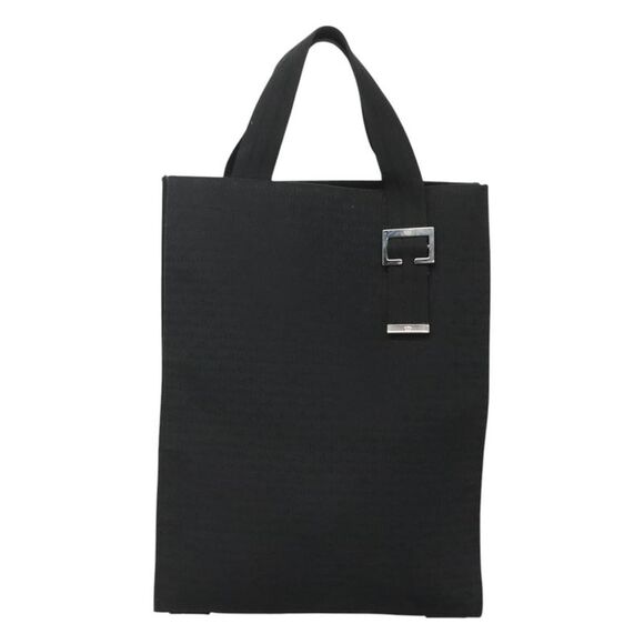 Dior Black Canvas Tote Bag (Pre-Owned) - Picture 1 of 16